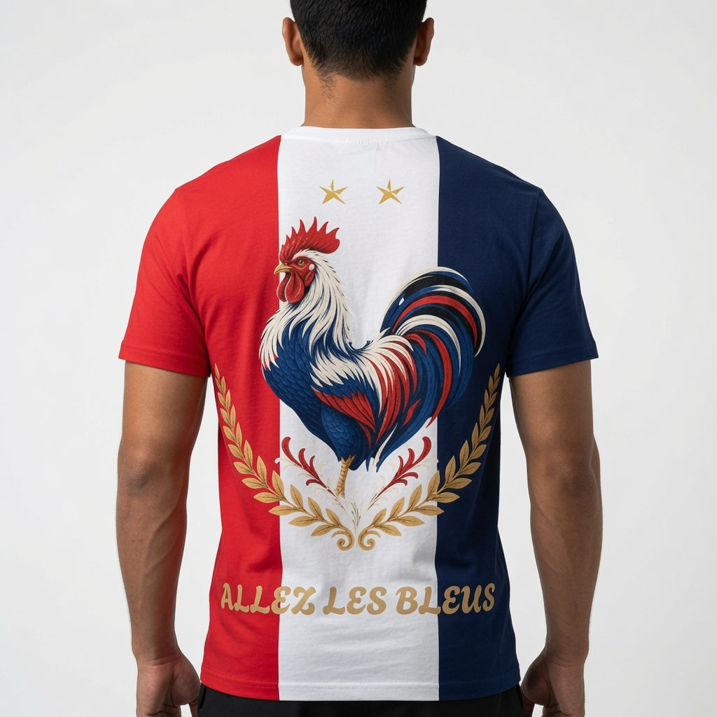 France Rooster Fan Shirt – All Over Print T-Shirt