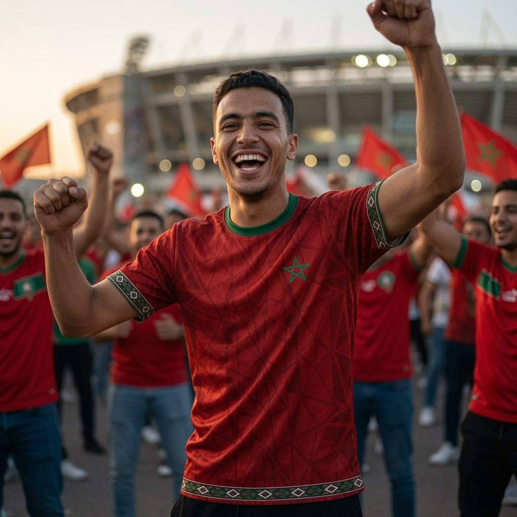 Morocco Football Jersey – Maroc Dima Maghrib Atlas Lions Jersey