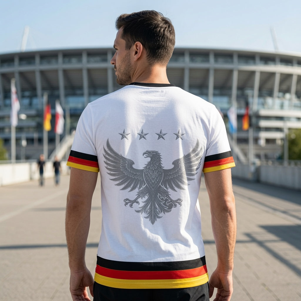 Germany Eagle All-Over Print Football Jersey – Fan Shirt
